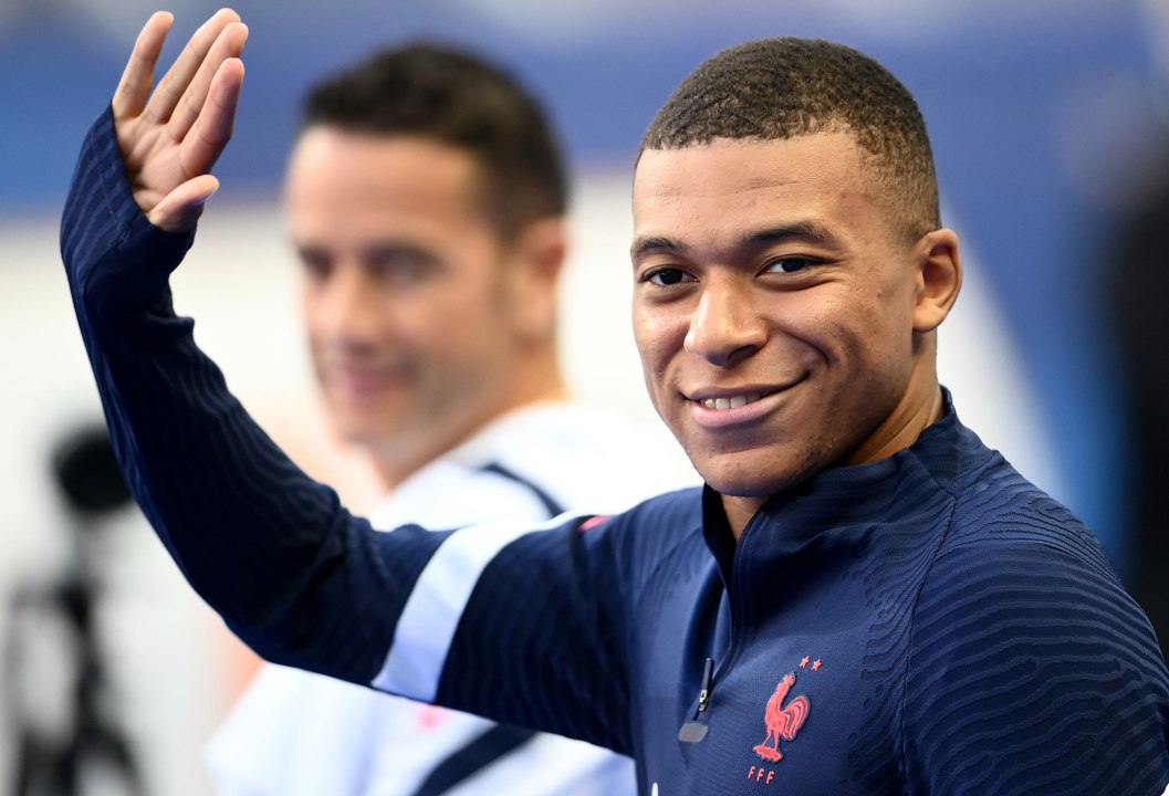 Premier entraînement des Bleus
