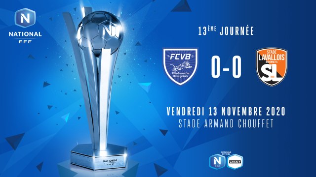 J13 | FC Villefranche B. – Stade Lavallois (0-0)
