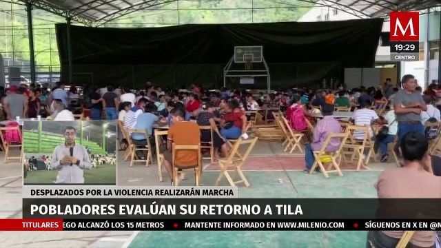 Desplazados por violencia en Tila aseguran que no existen condiciones para regresar a sus hogares