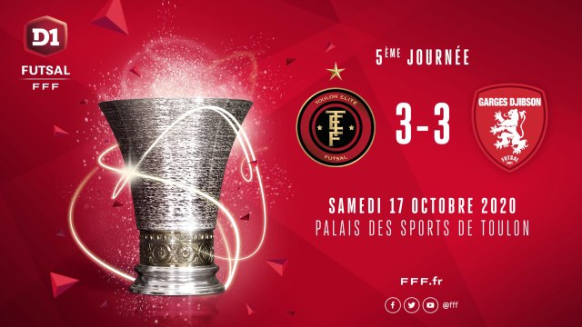 Toulon Elite Futsal - Garges DJIBSON (3-3)