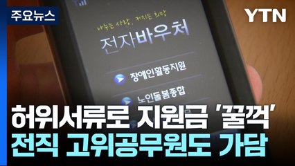 허위서류로 수십억 정부지원금 횡령..."前 고위공무원도 가담" / YTN