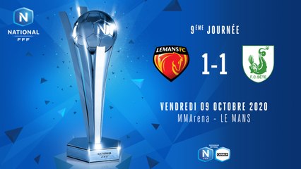 J9 | Le Mans FC – FC Sète (1-1)