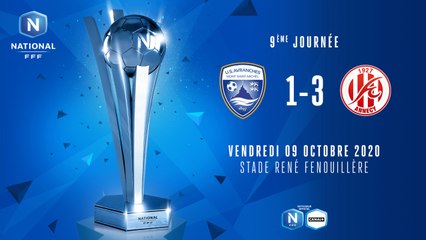 J9 | US Avranches MSM - FC Annecy (1-3)