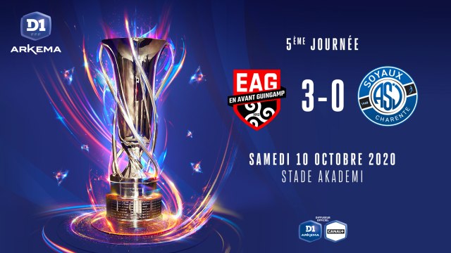 J5 - EA GUINGAMP - ASJ SOYAUX (3-0)