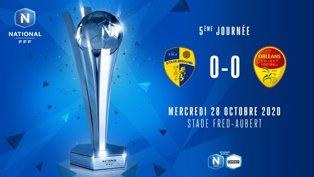 J5 | Stade Briochin - US Orléans (0-0)