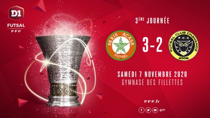 Paris ACASA - Chavanoz FC (3-2)