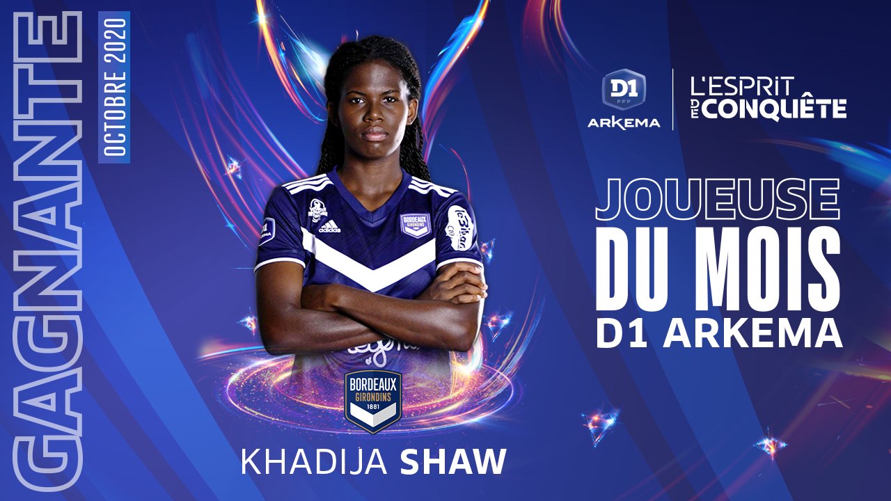 D1 Arkema, joueuse du mois : Shaw sacrée en octobre !