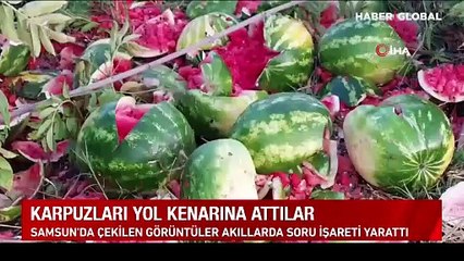 Samsun'da çekilen bu görüntüler akıllarda soru işareti bıraktı