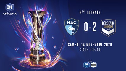 J8 : Le Havre AC - FCG Bordeaux (0-2)