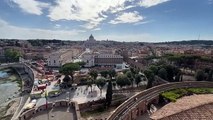 Roma piazza Pia, nel cantiere spuntano reperti archeologici