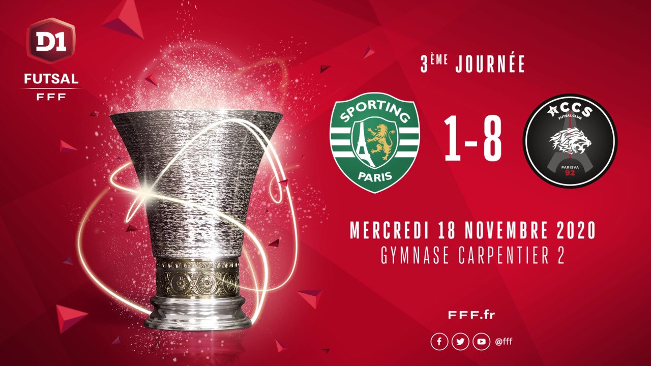 Sporting Club Paris - ACCS Asnières (1-8)