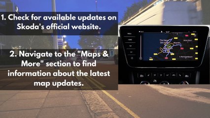 How To Update Skoda Gps Navigation System?
