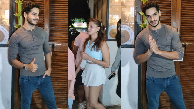 Ishaan Khatter की Rumoured GF के साथ Romantic Dinner Date, Video हुआ viral!