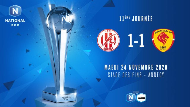 J11 I FC ANNECY - SC LYON (1-1)