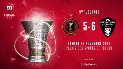 Toulon Elite Futsal - Mouvaux Lille (5-6)