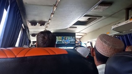 Passenger got angary Gt road Punjab bus scene