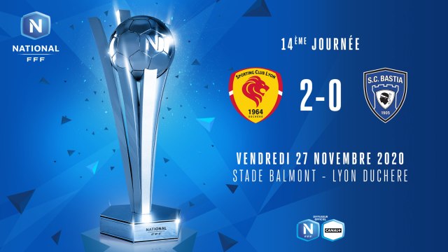 J14 I SC LYON - SC BASTIA (2-0)