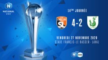 J14 | Stade Lavallois - FC Sète (4-2)