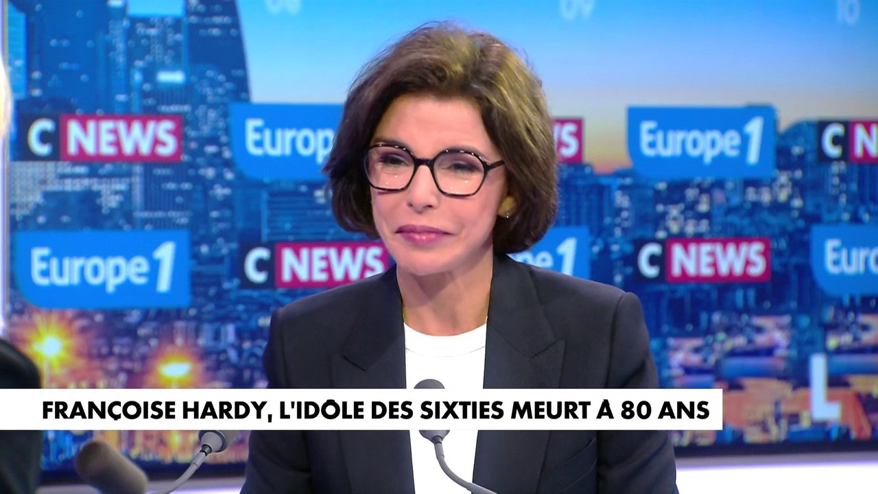 Rachida Dati : «Françoise Hardy, c'est l'incarnation même de la chanson française, c'est la beauté, c'est l'excellence et c'est aussi la discrétion»