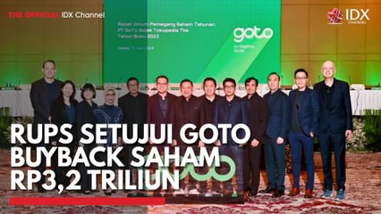RUPS Setujui GOTO Buyback Saham Rp3,2 Triliun