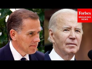 Political Scientist Explains Why Joe Biden's Response To Hunter Biden Guilty Verdict Was 'Perfect'