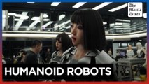 Humanoid robots come to life in Chinese factory