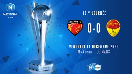 J13 | Le Mans FC – US Orléans (0-0)