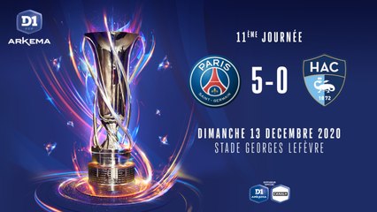 J11 : Paris Saint-Germain - Le Havre AC (5-0)
