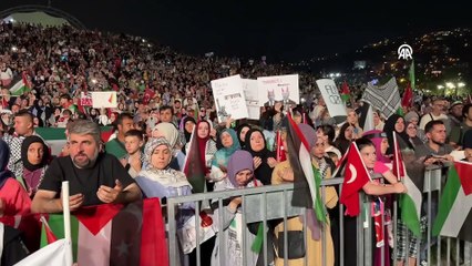 Kocaeli'de "Büyük Filistin Eylemi" düzenlendi