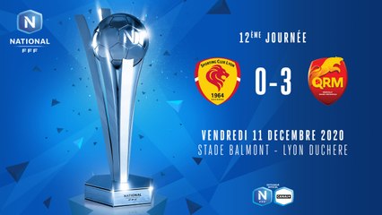 J12 I SC LYON - QRM (0-3)