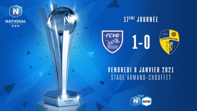 J17 I FC Villefranche B. - Stade Briochin (1-0)