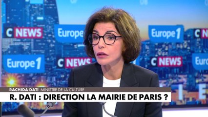 Rachida Dati : «C'est une ville dont la lumière s'éteint»