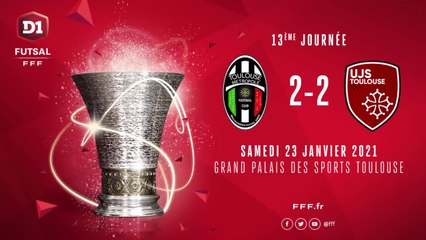 Toulouse Métropole Futsal - UJS Toulouse (2-2)