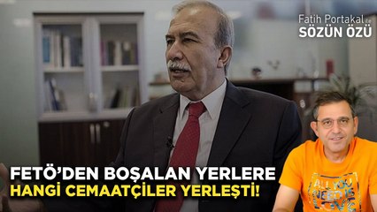 İŞTE  FETÖ’DEN BOŞALAN YERLERE HANGİ CEMAATÇİLER YERLEŞTİ! HANEFİ AVCI TEK TEK AÇIKLADI!