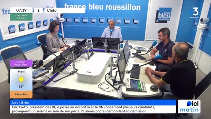 Le syndicat agricole de la Coordination Rurale rassemblé près de Perpignan