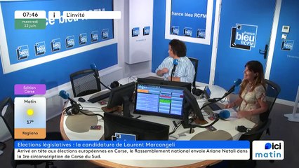 Laurent Marcangeli invité de la rédaction RCFM