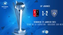 J19 | US Boulogne – SC Bastia (1-2)