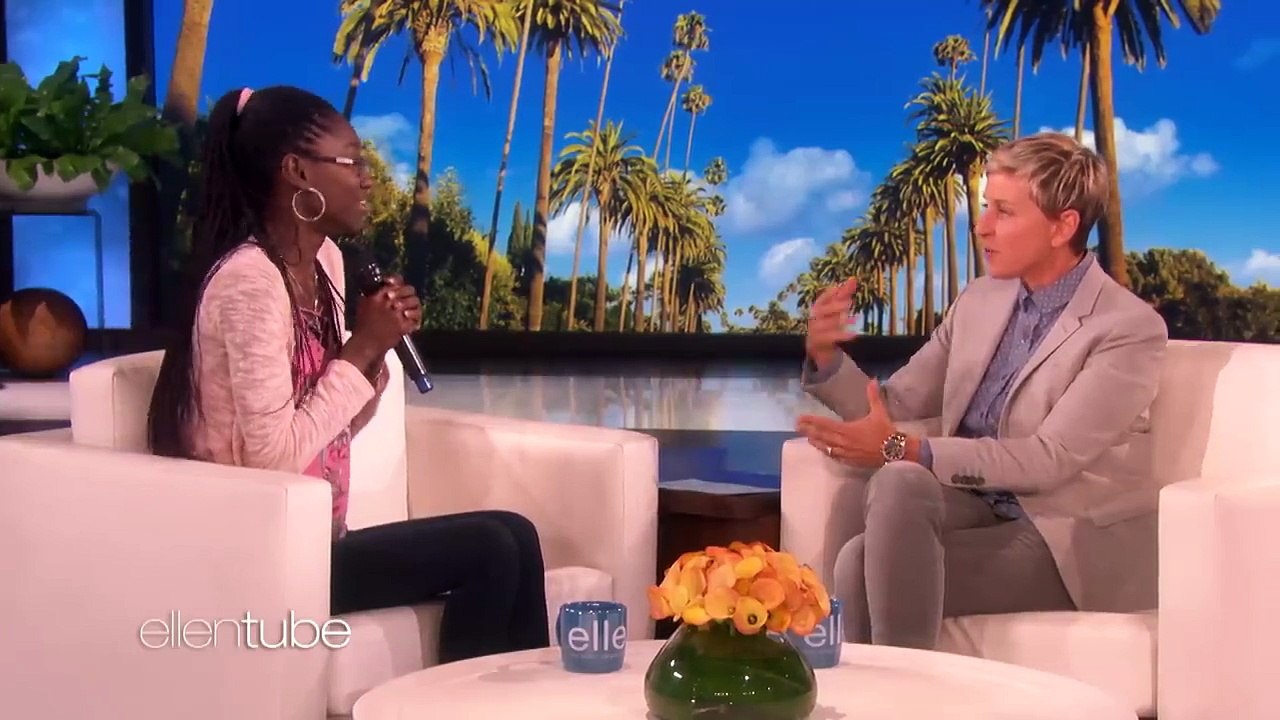 Ellen Taught This Fan How to Speak English