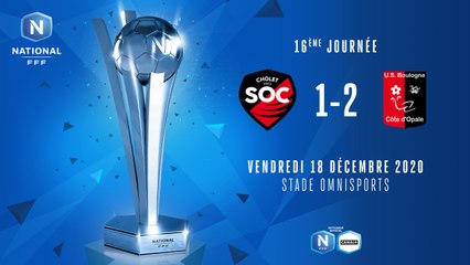 J16 | SO Cholet - US Boulogne CO (1-2)