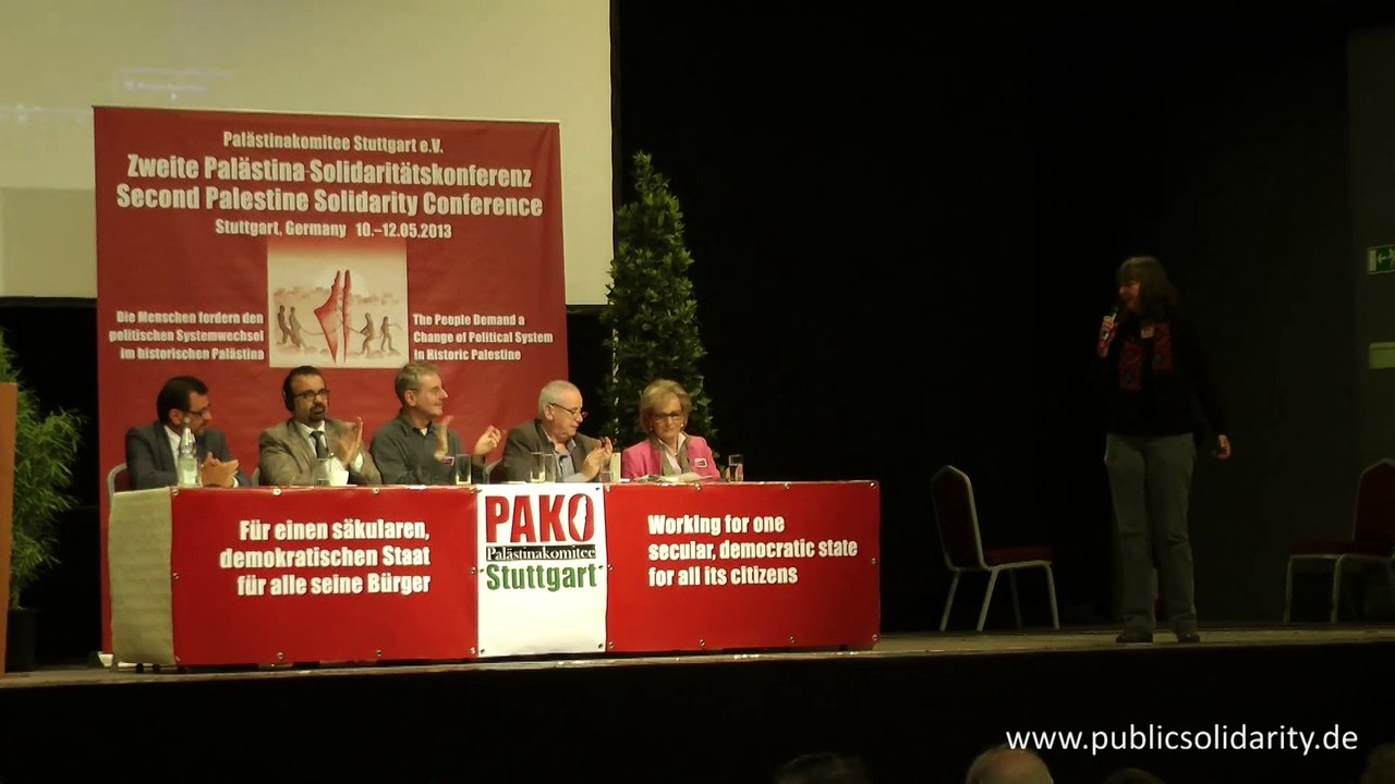 Salah Abdel Shafi - 2. Palästina-Solidaritätskonferenz in Stuttgart