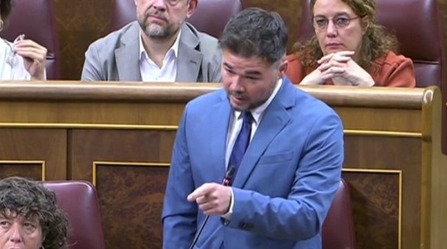 Rufián plantea a Sánchez los posibles escenarios postelectorales y lanza este aviso: De momento no cuela, pero algún día colará