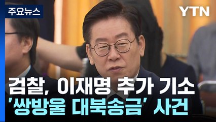 검찰, '쌍방울 대북송금' 이재명 기소...이화영 1심 항소도 / YTN