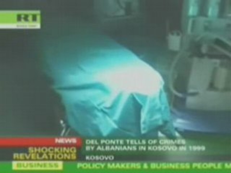 Prise d'organes de prisonniers serbes avant de les tuer