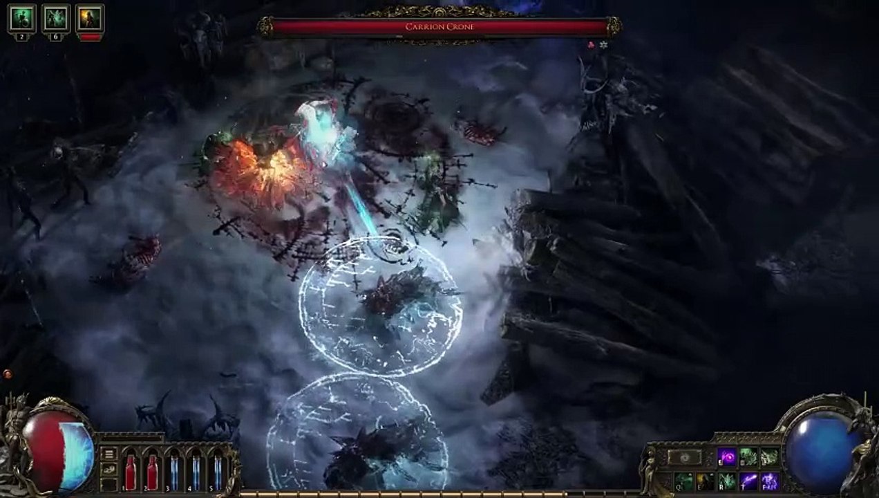 Die Hexe ist die neue Klasse in Path of Exile 2; zeigt im Gameplay-Trailer, was sie kann
