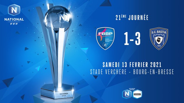 J21 I BOURG-PERONNAS 01 - SC BASTIA (1-3)