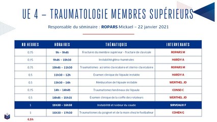 DIU Séminaire 4 - SIRVEAUX François