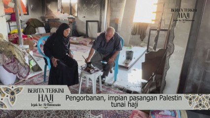 Pengorbanan, impian pasangan Palestin tunai haji