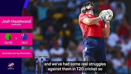 Hazelwood hints Australia could take foot off the gas to knock England out