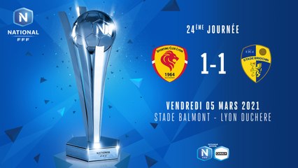 J24 I SC Lyon - Stade Briochin (1-1)
