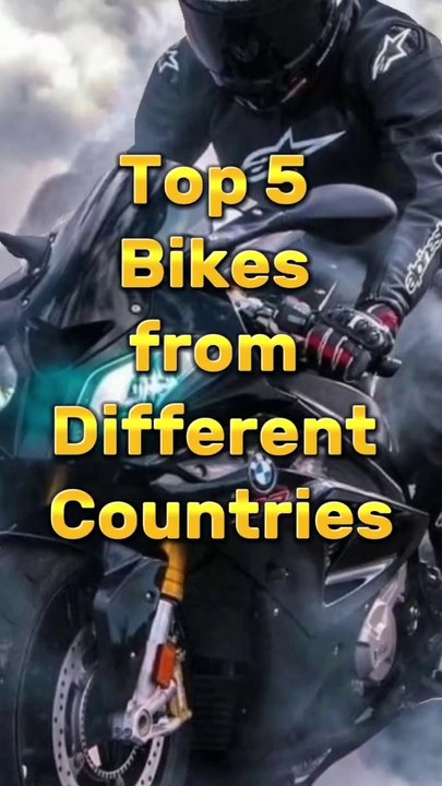 Top 5 bikes from different countries __ #shorts #bike #yamaha #top5